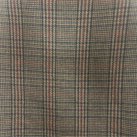 Sag Harbor Petite Plaid Wool Blend Blazer Jacket Size 6 - Picture 6 of 10